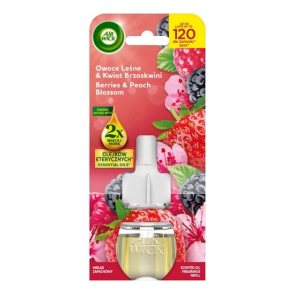 AIRWICK REZERVA ODORIZANT 19ML BERRIES&PEACH BLOSSOM