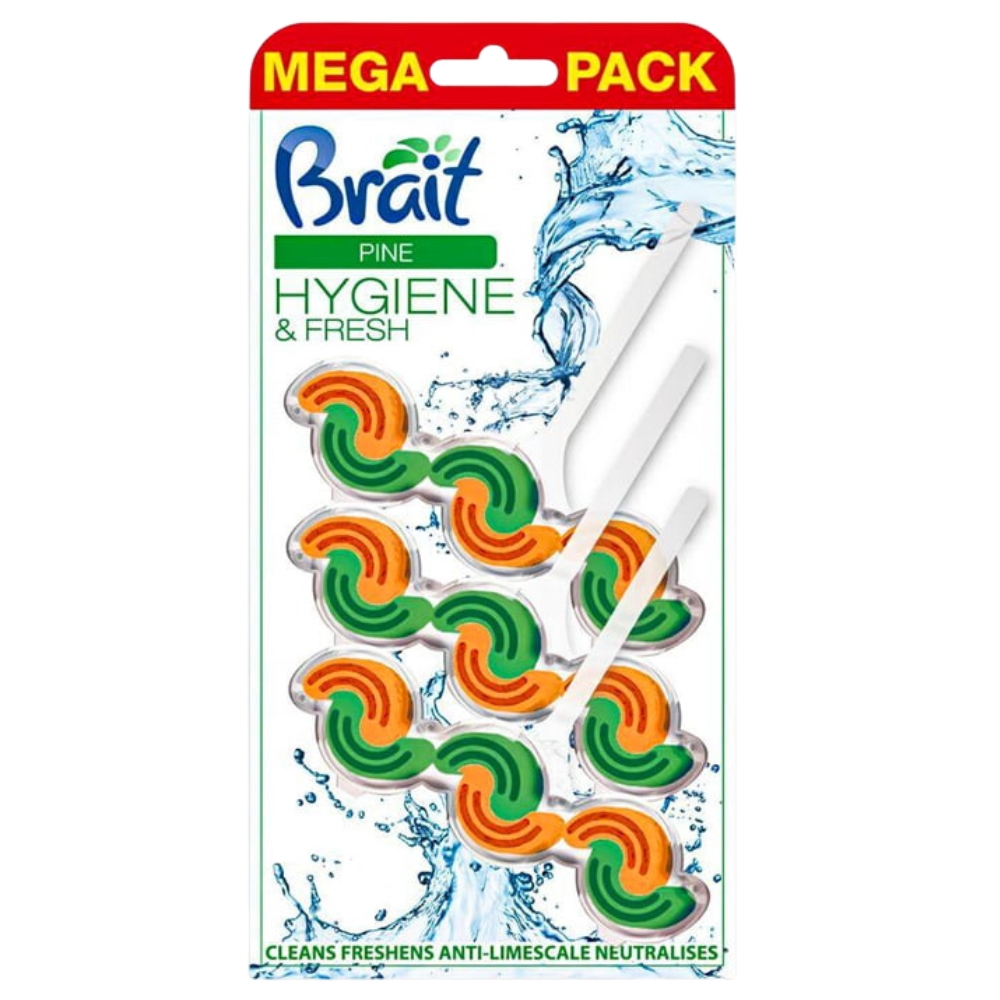 BRAIT ODORIZANT WC HYGIENE 3X45G PINE