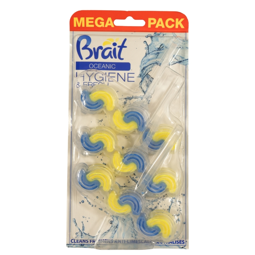 BRAIT ODORIZANT WC HYGIENE 3X45G OCEANIC