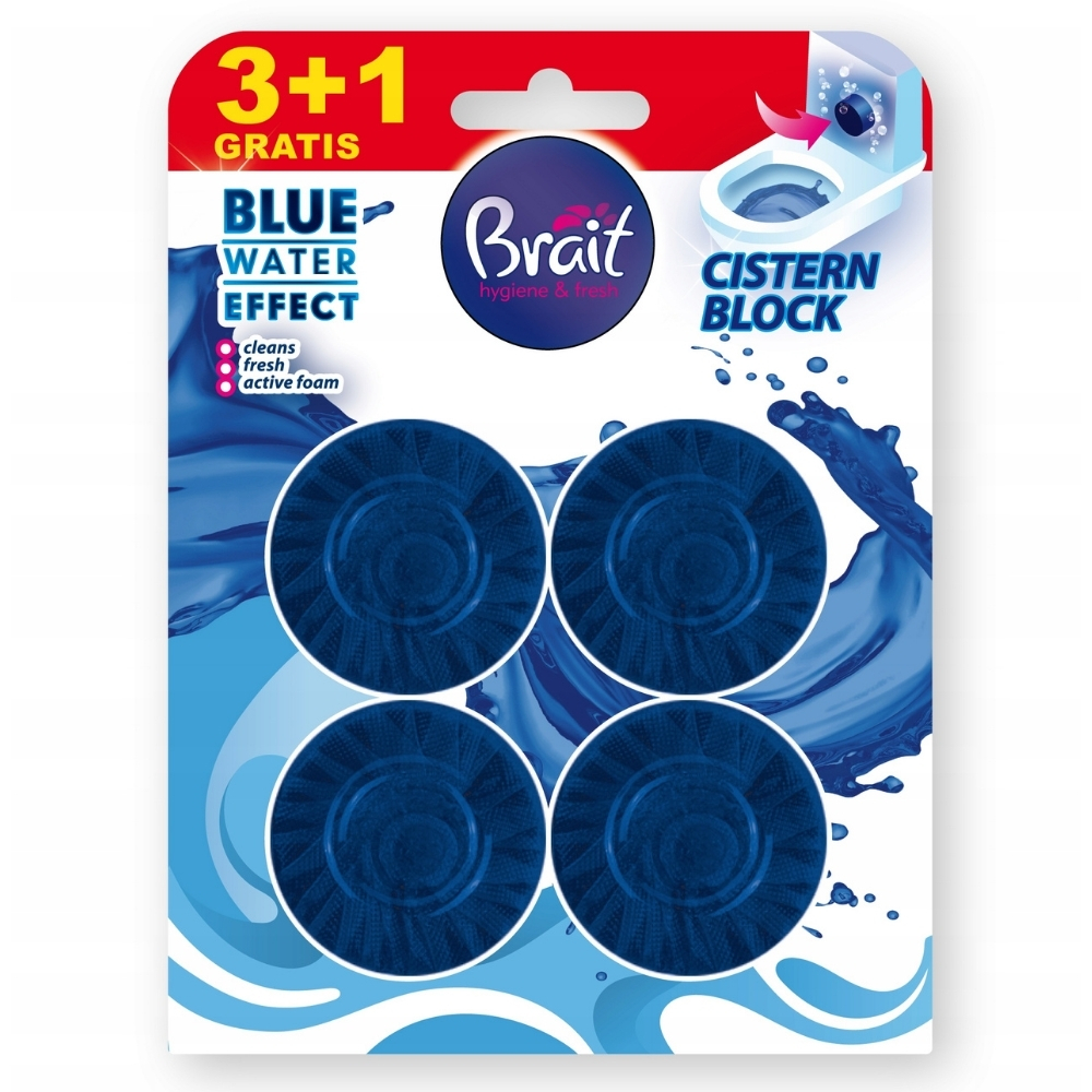 BRAIT ODORIZANT WC BAZIN 4X50G OCEAN