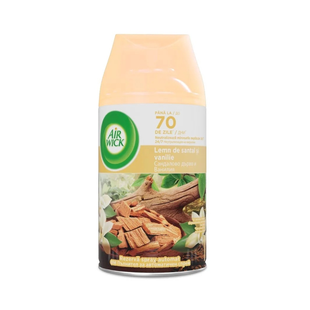 AIRWICK REZERVA ODORIZANT 250ML SANDALWOOD&WARM VANILLA
