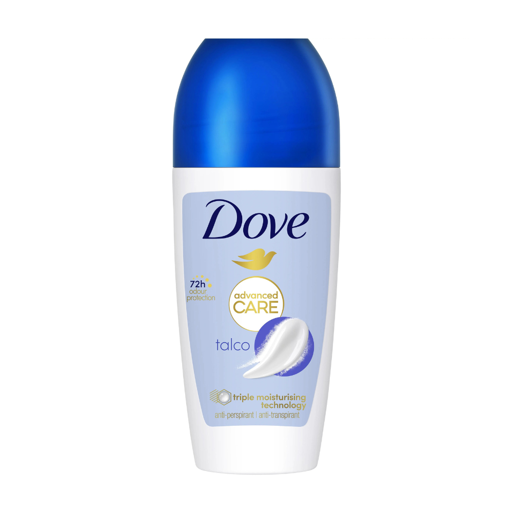 DOVE ROLL-ON DAMA 50ML TALCO 72H