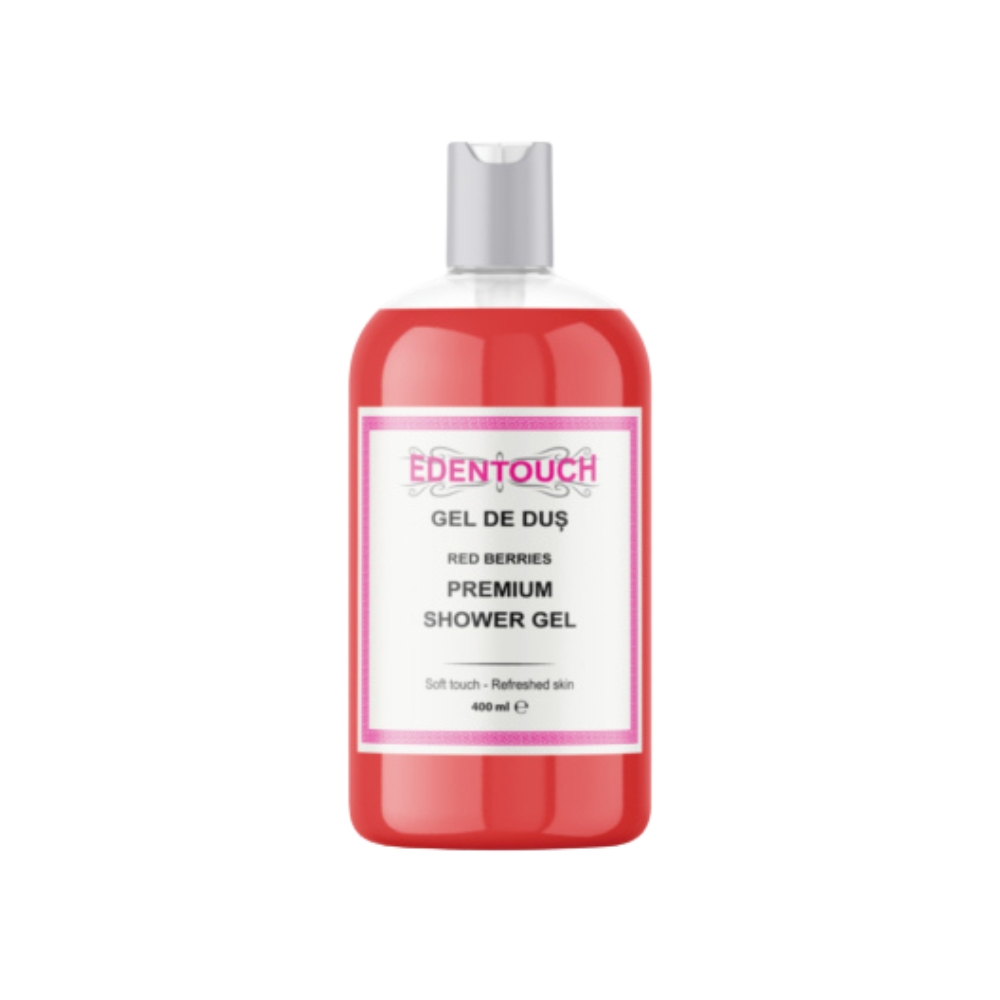 EDENTOUCH GEL DE DUS 400ML RED BERRIES
