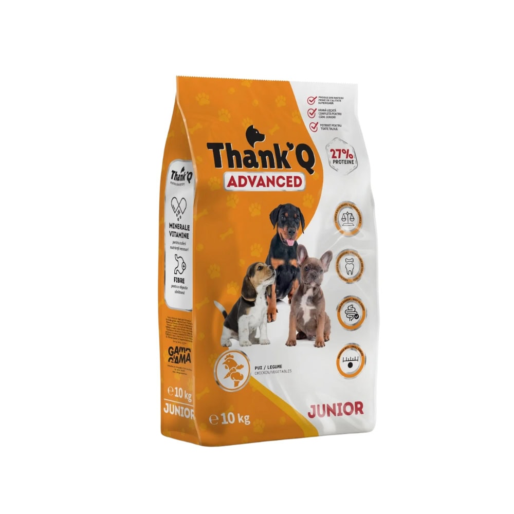 THANKQ HRANA USCATA CAINI JUNIOR 10KG PUI