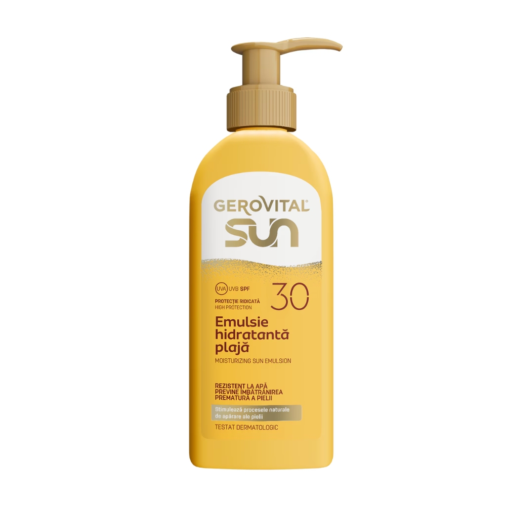 GEROVITAL SUN EMULSIE HIDRATANTA PLAJA 200ML SPF30