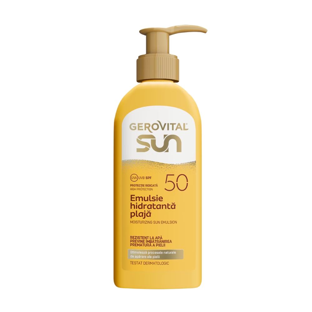 GEROVITAL SUN EMULSIE HIDRATANTA PLAJA 200ML SPF50