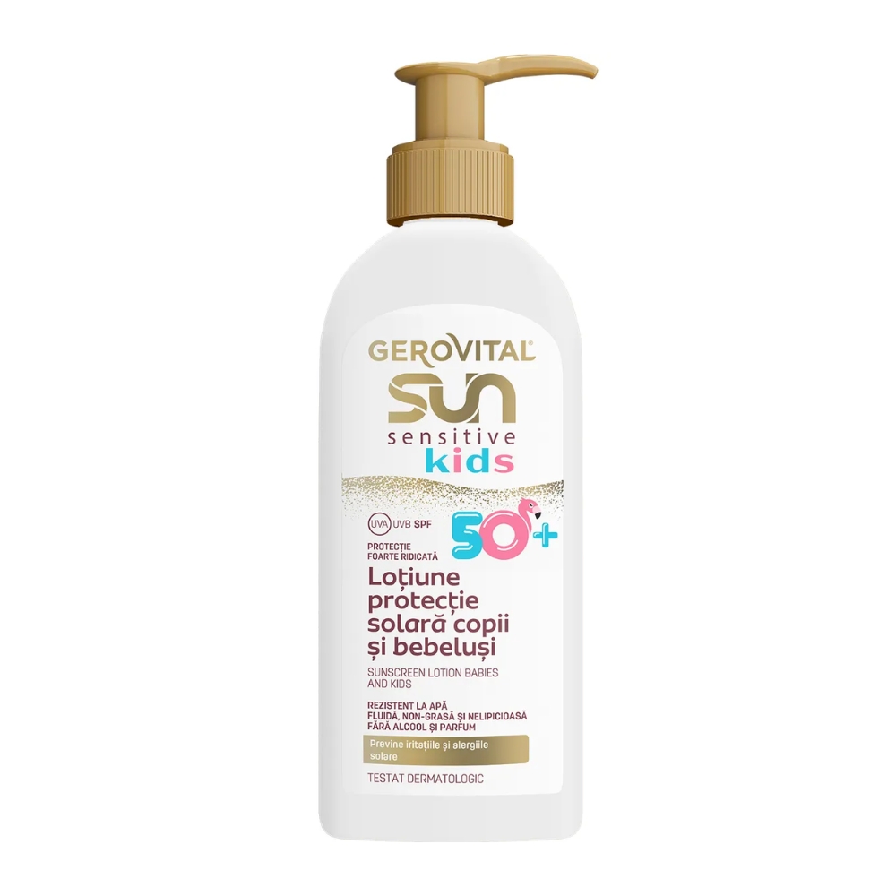GEROVITAL SUN LOTIUNE PROTECTIE SOLARA COPII 200ML SPF50+