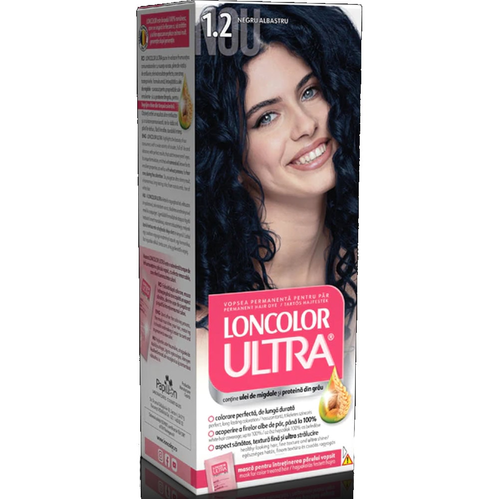 LONCOLOR ULTRA VOPSEA PAR 1.2 NEGRU ALBASTRU
