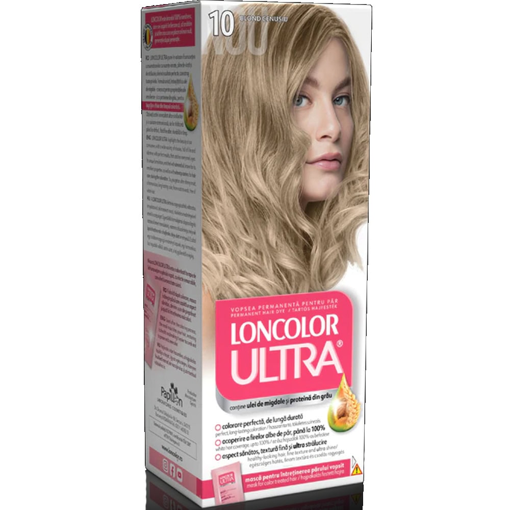 LONCOLOR ULTRA VOPSEA PAR 10 BLOND CENUSIU