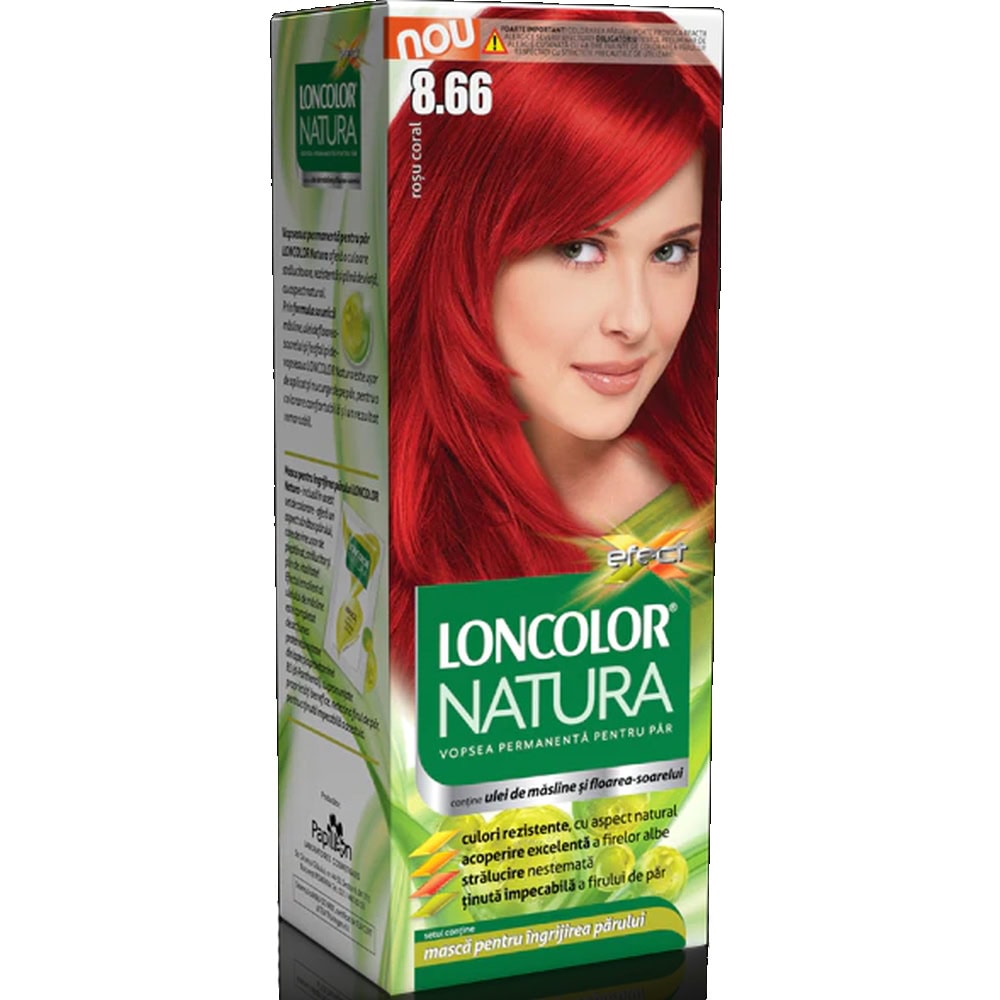 LONCOLOR NATURA VOPSEA PAR 8.66 ROSU CORAL