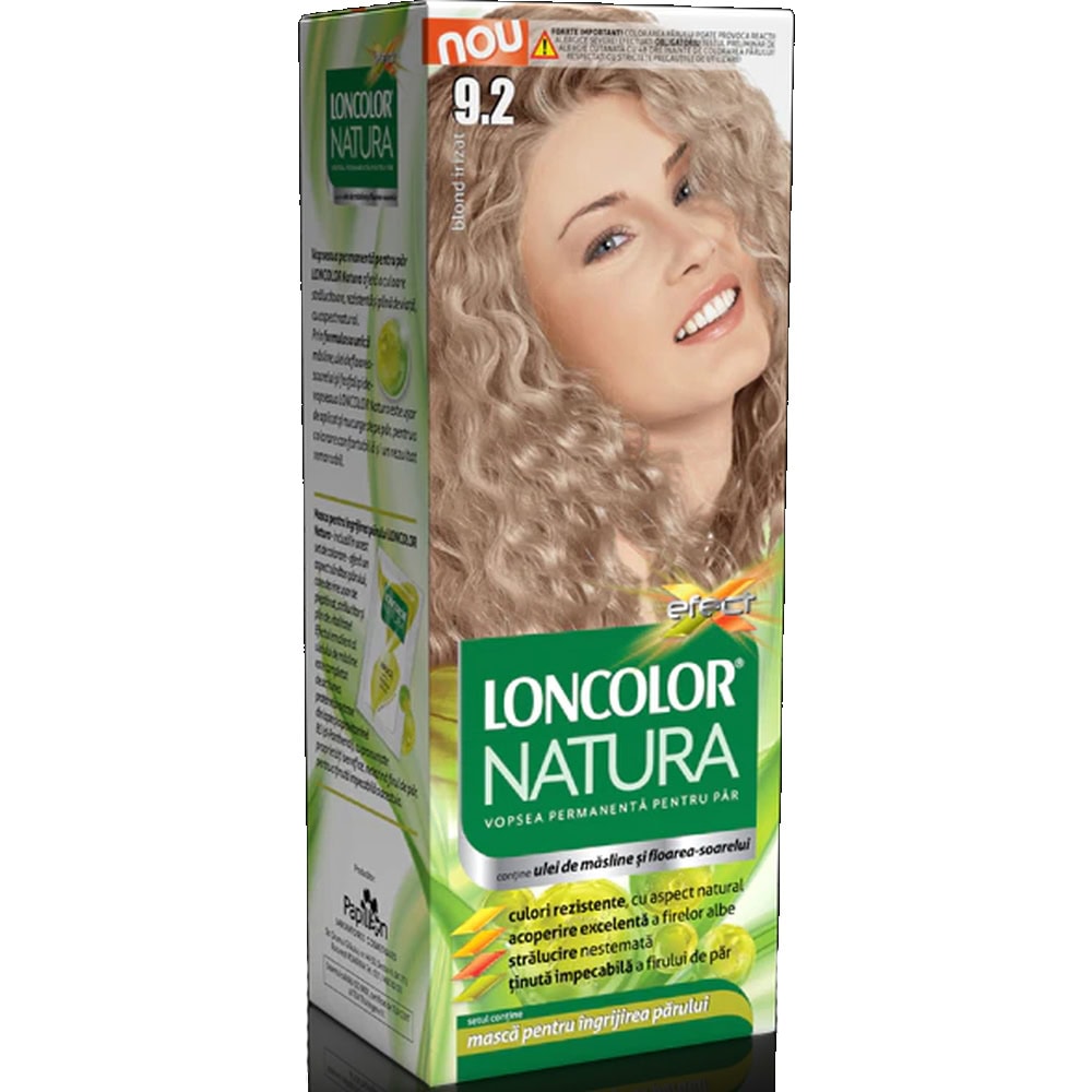 LONCOLOR NATURA VOPSEA PAR 9.2 BLOND IRIZAT