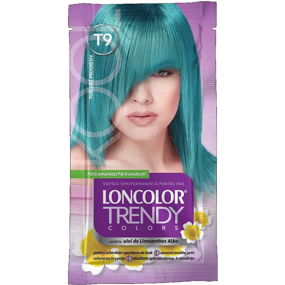 LONCOLOR TRENDY VOPSEA PAR SEMI 2X25ML T9 TURCOAZ PROGRESIV