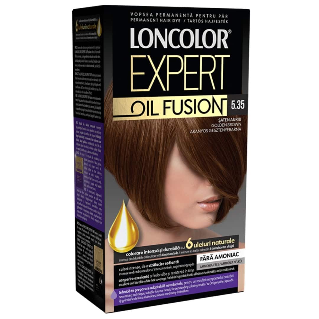 LONCOLOR EXPERT OIL FUSION VOPSEA PAR 5.35 SATEN AURIU
