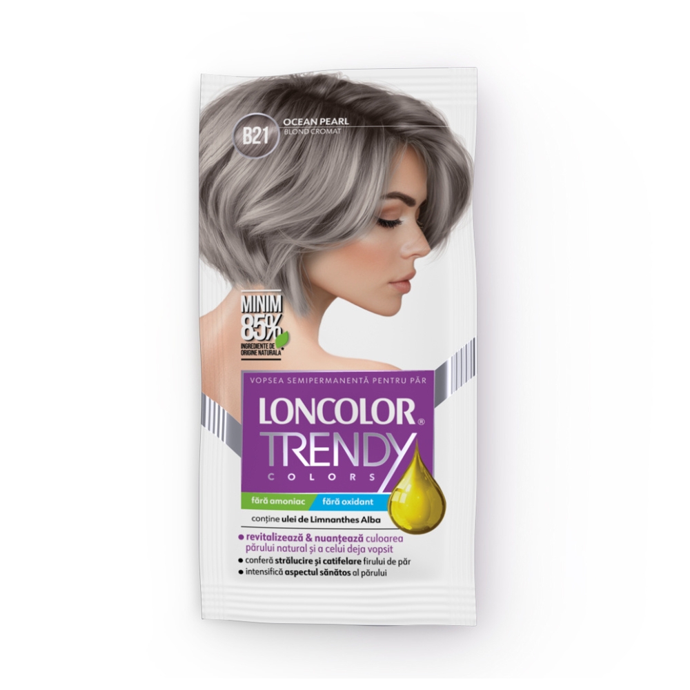 LONCOLOR TRENDY VOPSEA PAR SEMI 2X25ML B21 BLOND CROMAT