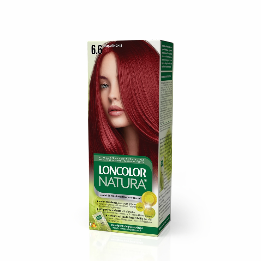 LONCOLOR NATURA VOPSEA PAR 6.6 ROSU INCHIS