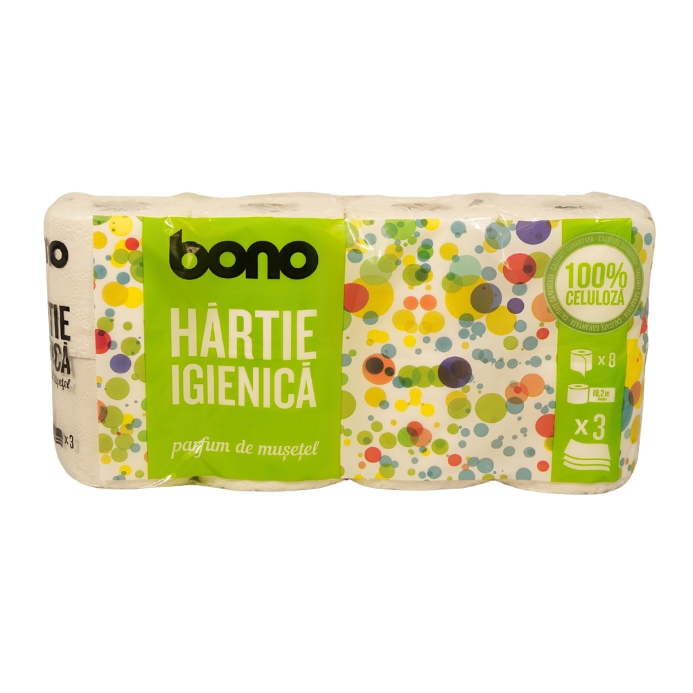 BONO HARTIE IGENICA 3 STR 8ROLE MUSETEL