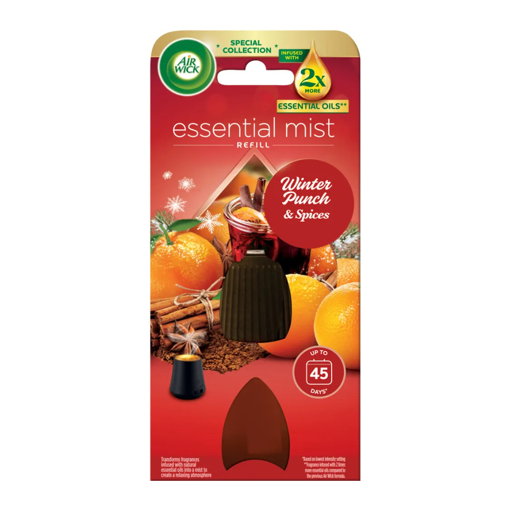 AIRWICK REZERVA DIFFUSER PARFUM 20ML WINTER PUNCH&SPICES