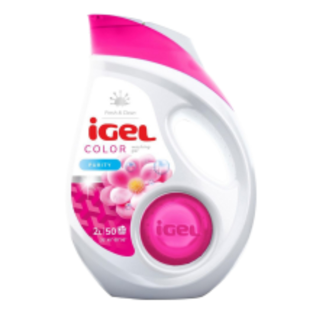 IGEL DETERGENT LICHID 2L COLOR 50SP