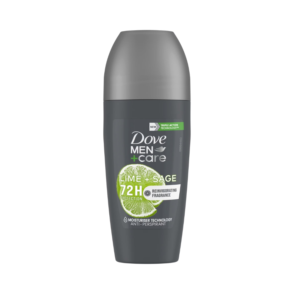 DOVE ROLL-ON MEN 50ML LIME+SAGE 72H