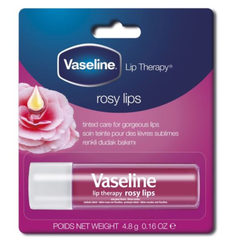 VASELINE LIPCARE 4.8G ROSY LIPS