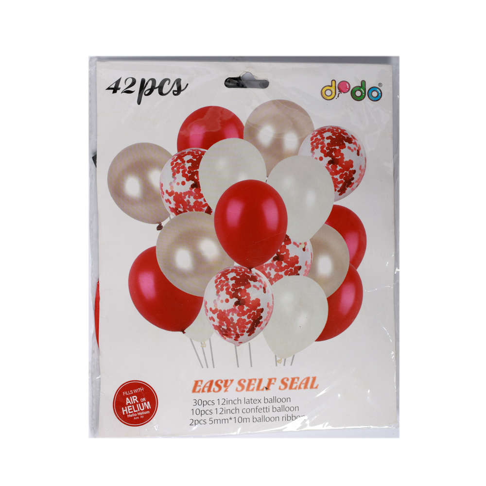 BALOANE PARTY MIX 42BUC AER/HELIU G61-12