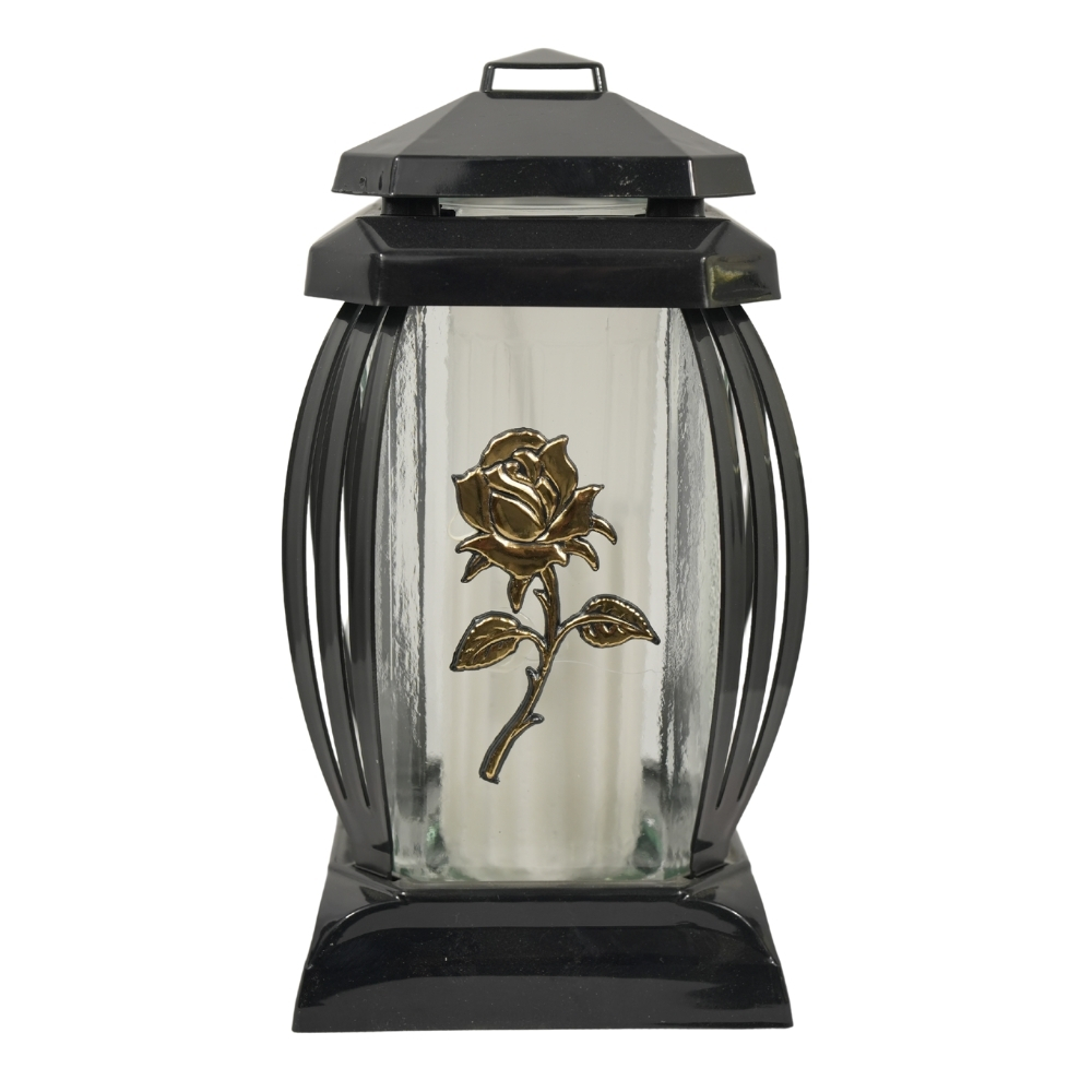 FELINAR STICLA+REZERVA NEGRU WILD ROSE 48H