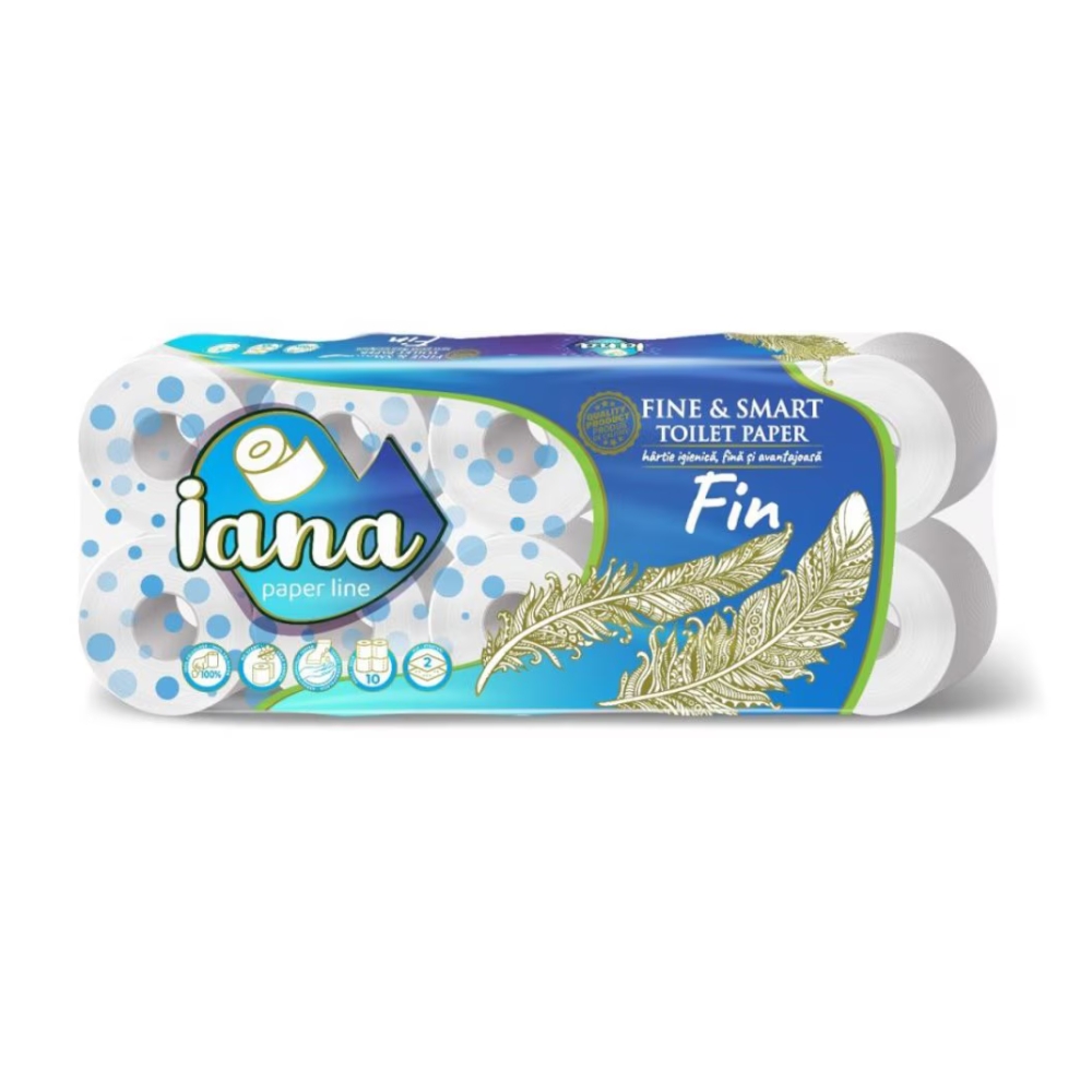 IANA HARTIE IGIENICA FINE&SMART 2STR 10ROLE