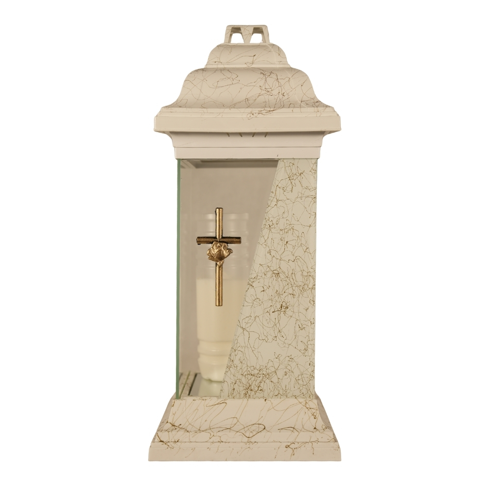 FELINAR STICLA CRUCE+REZERVA ALB 75H