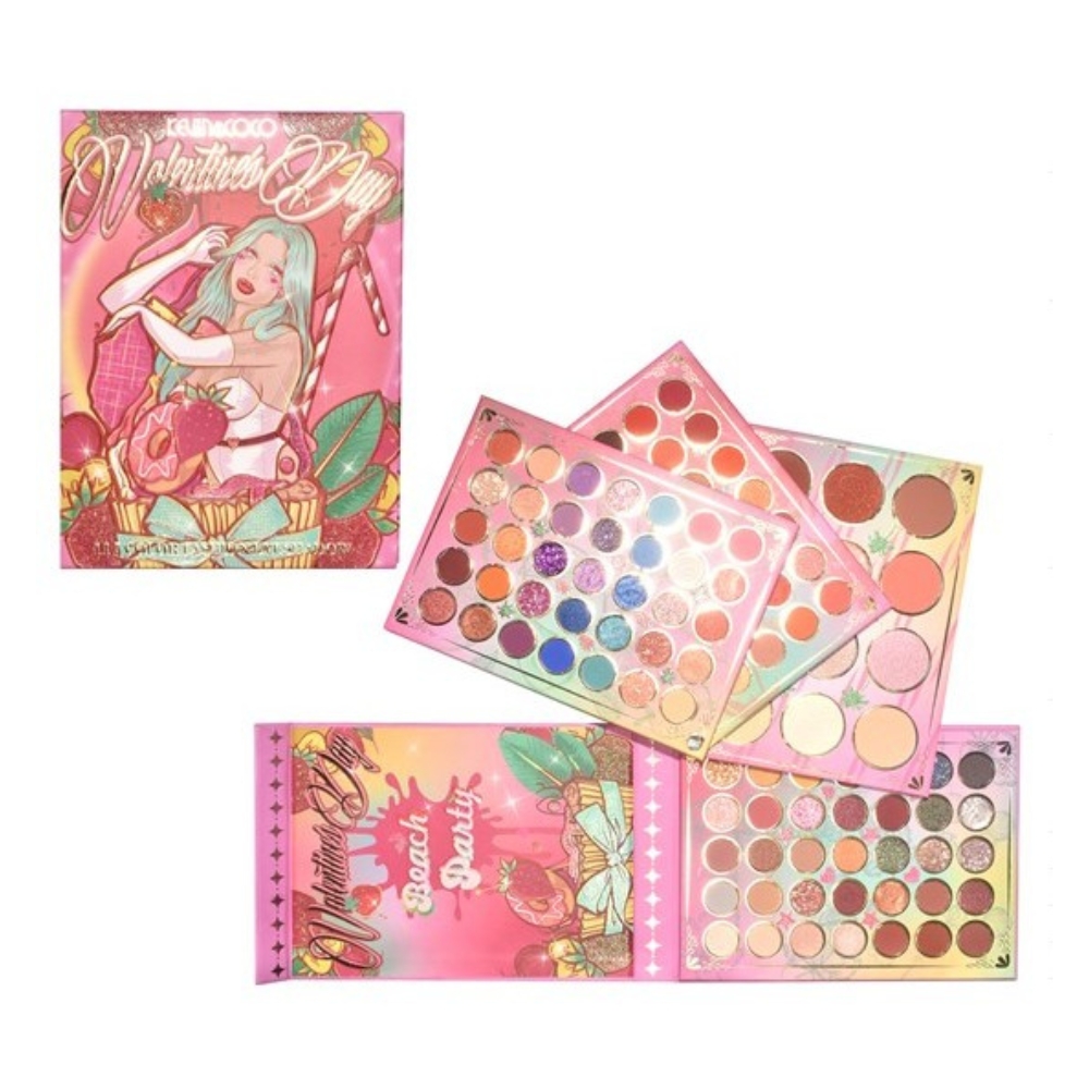 KEVIN&COCO PALETA MACHIAJ 117 CULORI 20.8X15.5X2.1CM