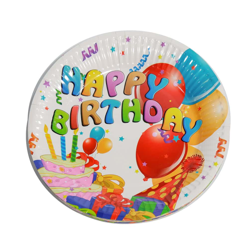 MAC MAC FARFURII PETRECERE 18CM 10BUC/SET G61-9