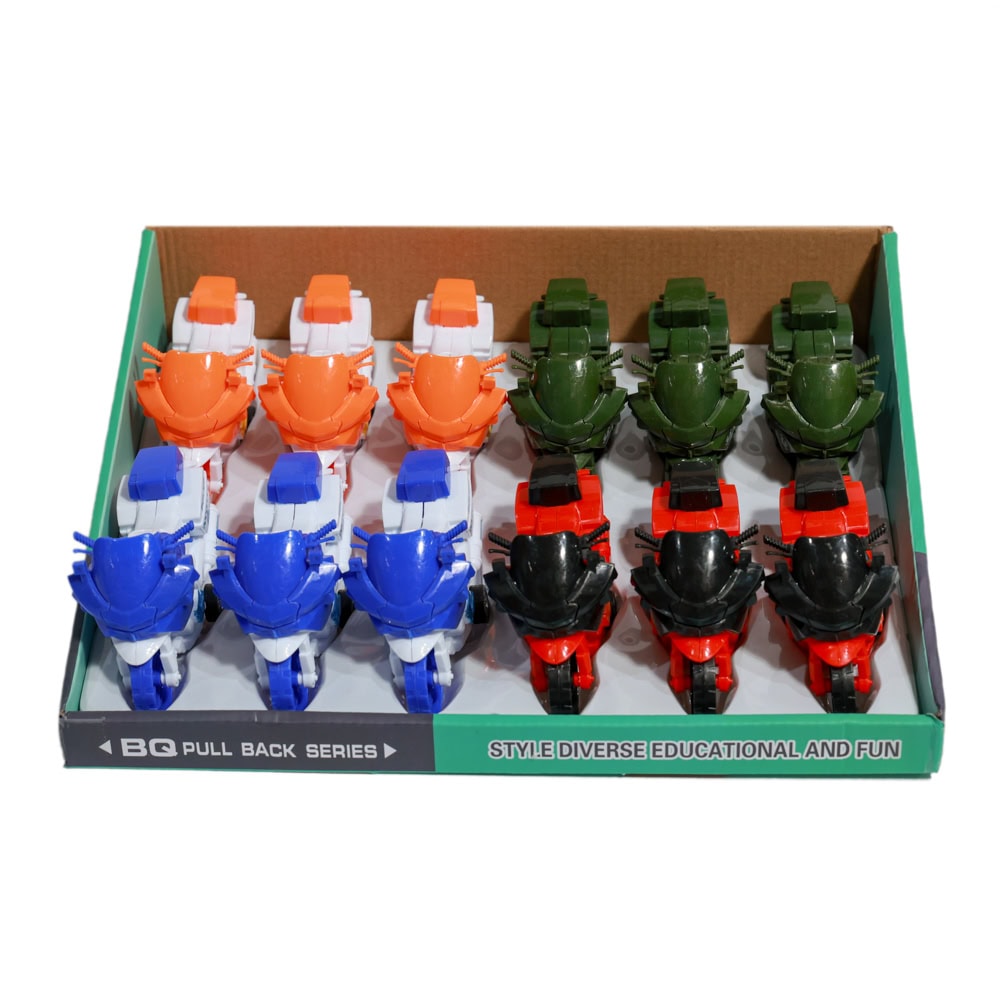 MINI MOTOCICLETA 12BUC COLOR MIX GO9-5
