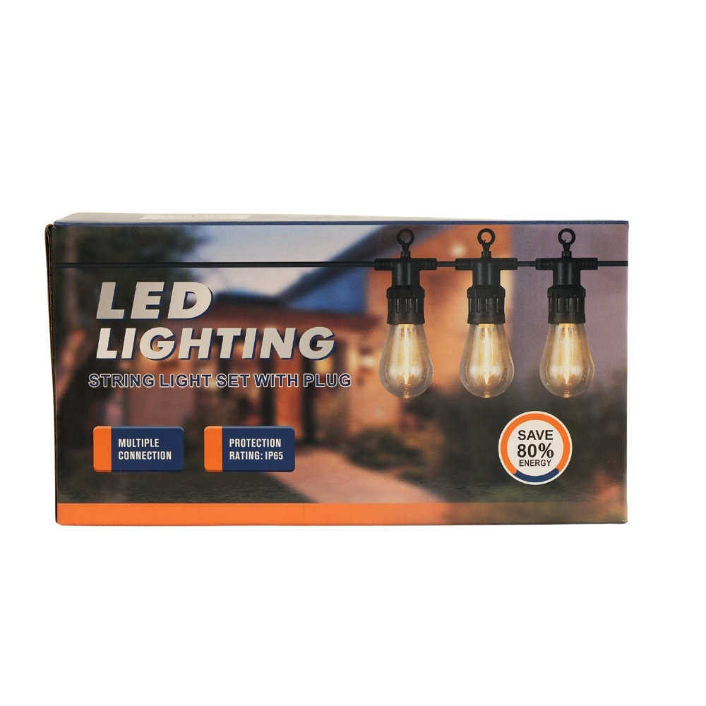 INSTALATIE CRACIUN BULB 5M 10LED COLOR GM12-16