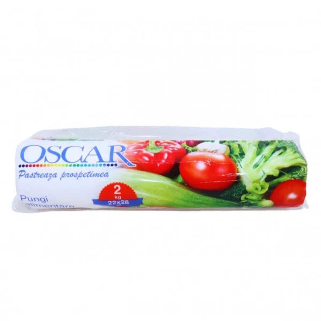 OSCAR PUNGI ALIMENTARE ROLA 22X28CM 2KG 150BUC
