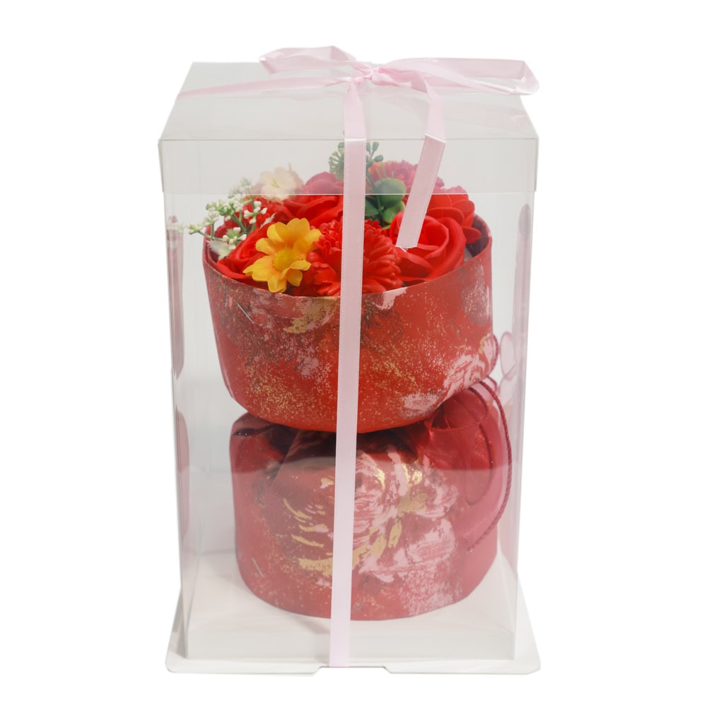 ORNAMENT BUCHET FLORI 19X15X15CM MIX GC20-1