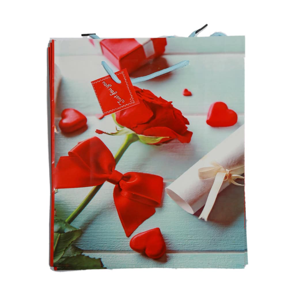 PUNGA CADOU FLOWER MIX 26X32X11.5CM 12BUC G50-2