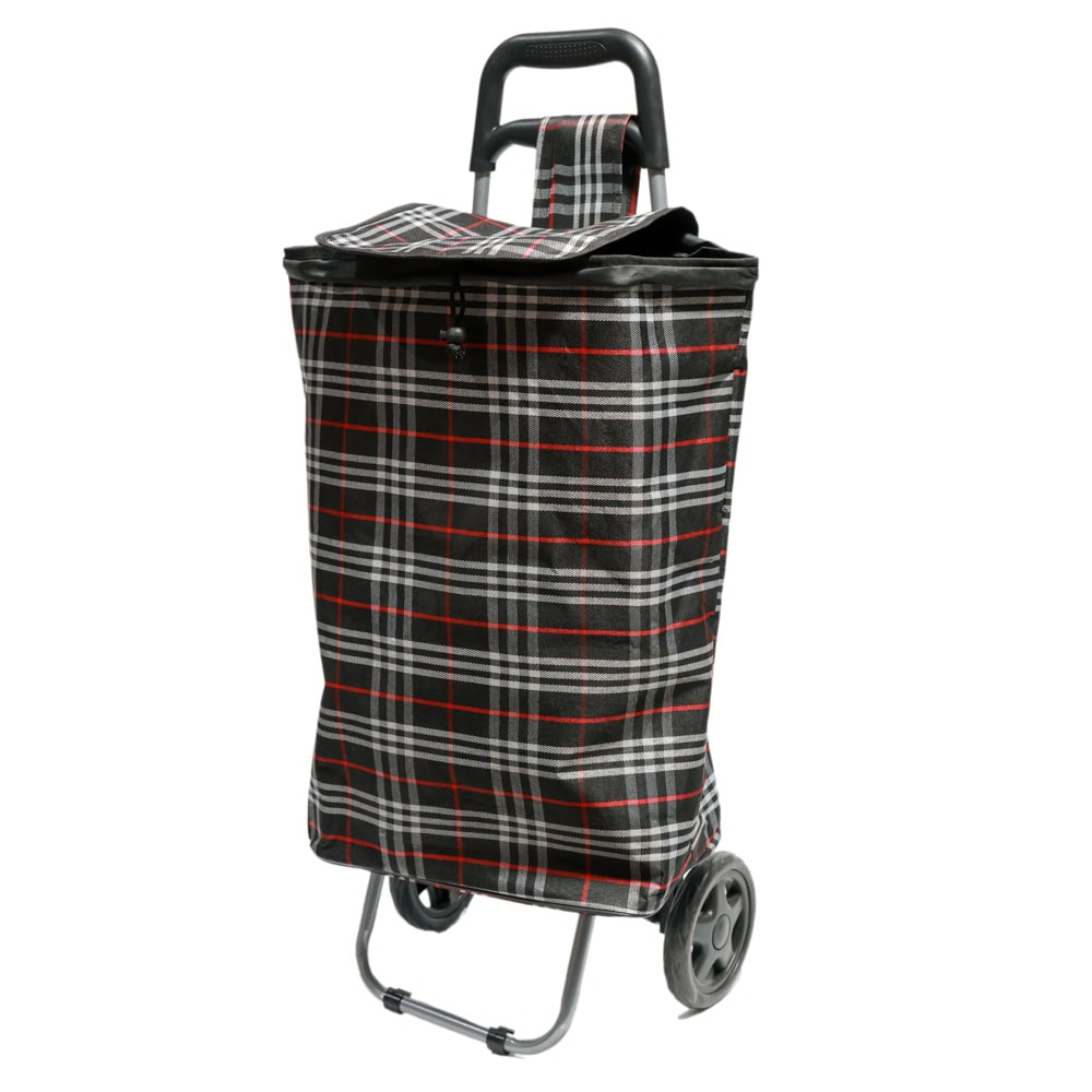 CARUCIOR PIATA PLIABIL 2ROTI 92X40X27CM MIX G90-1