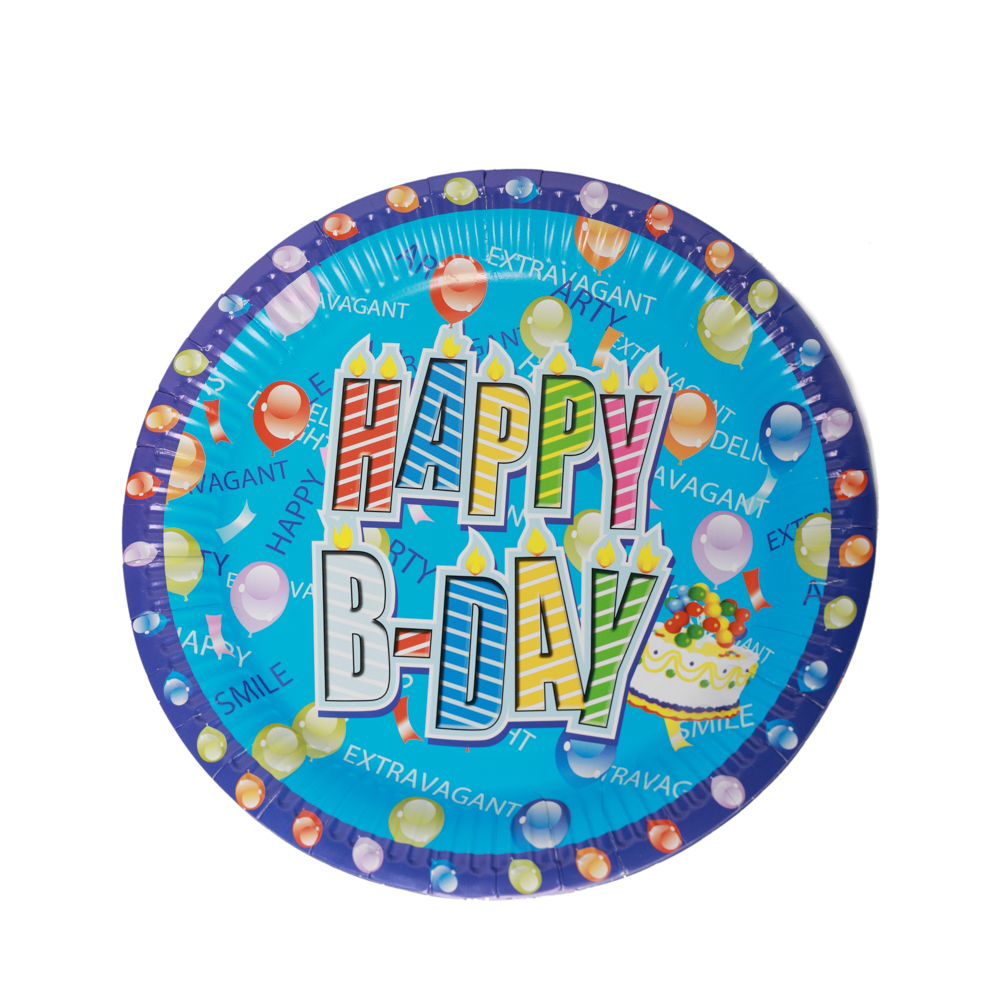 FARFURIE PARTY HAPPY BIRTHDAY 10BUC 23CM GL4-8