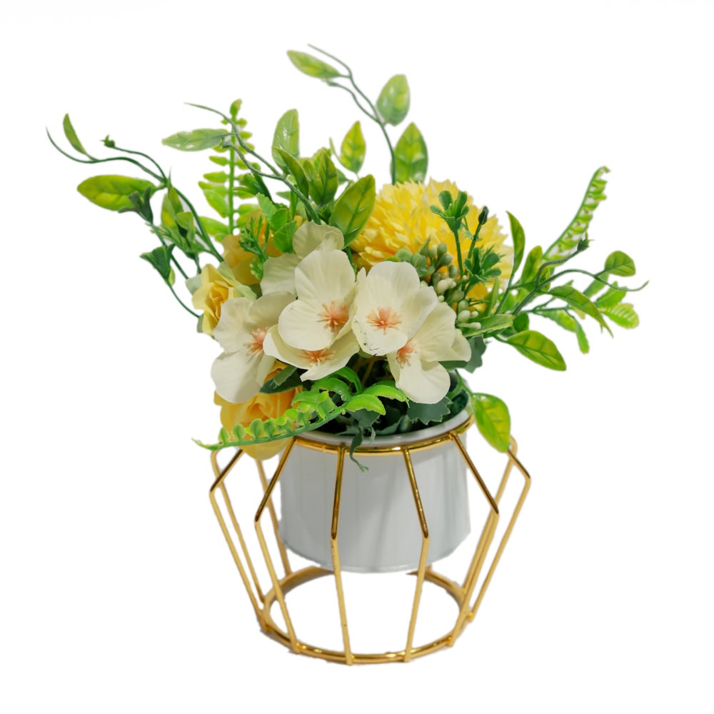 PLANTE DECORATIVE IN GHIVECI DIAMOND GOLD G64-7