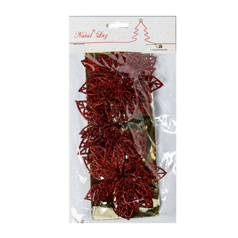 DECORATIUNE CRACIUN 10CM 3BUC GC14-44