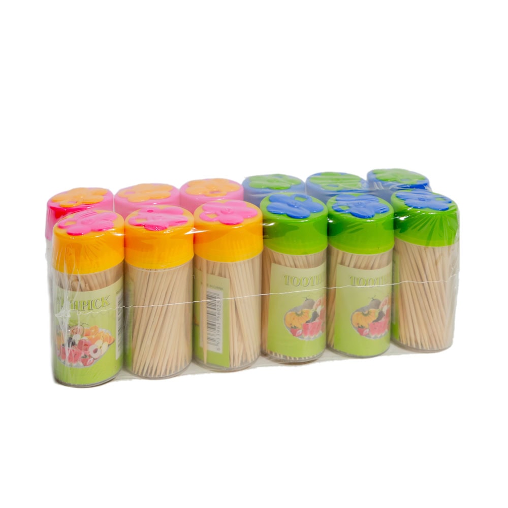 SCOBITORI BAMBUS 12X100BUC/SET G24-2