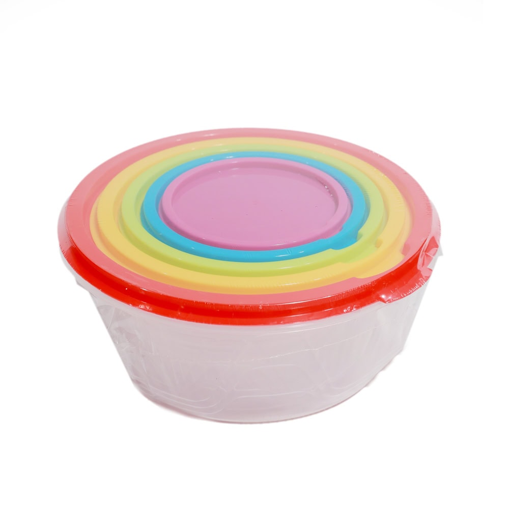 CASEROLE PASTRARE ALIMENTE ROTUNDE CU CAPAC 5BUC G30-9