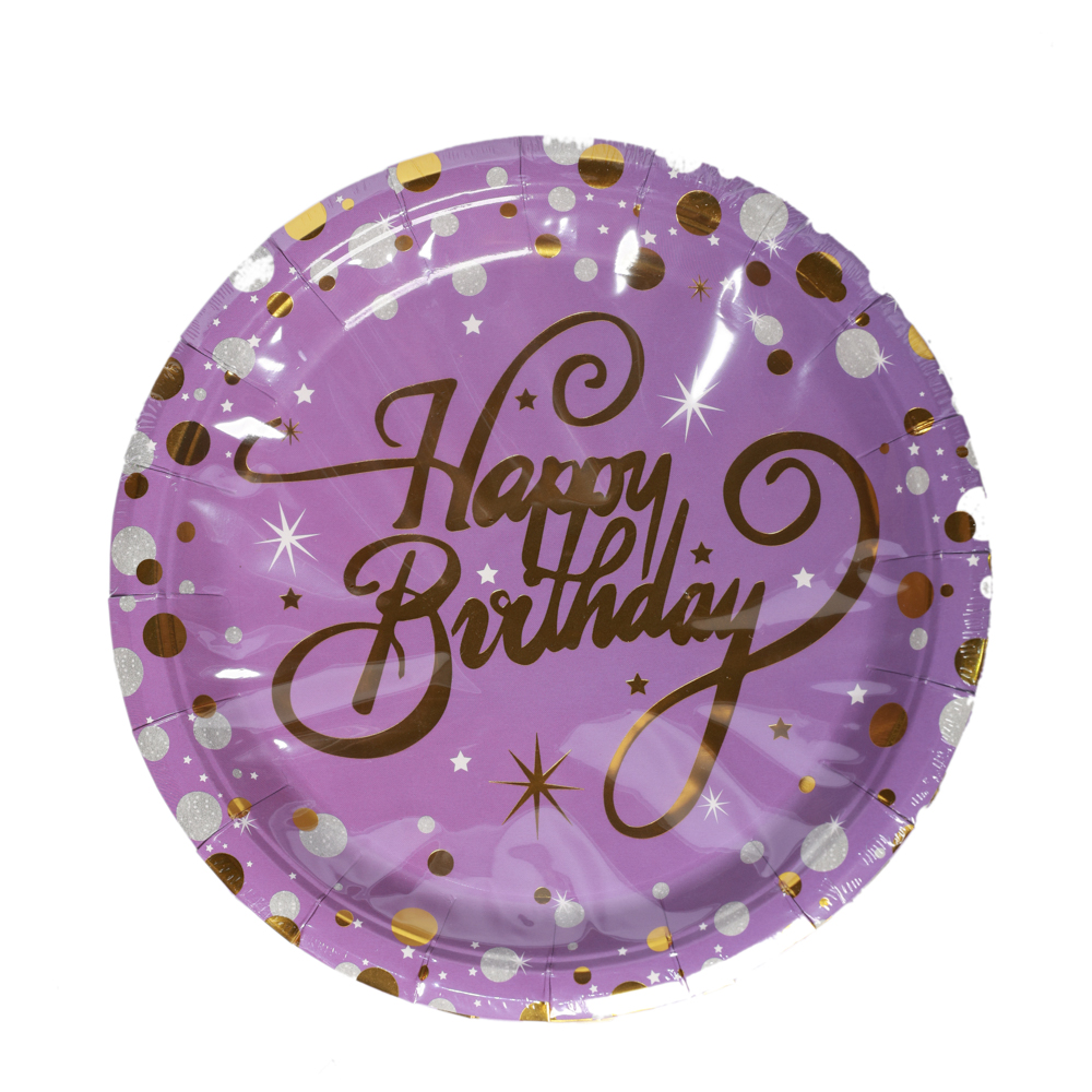 FARFURIE PARTY HAPPY BIRTHDAY 10BUC 23CM GL5-11