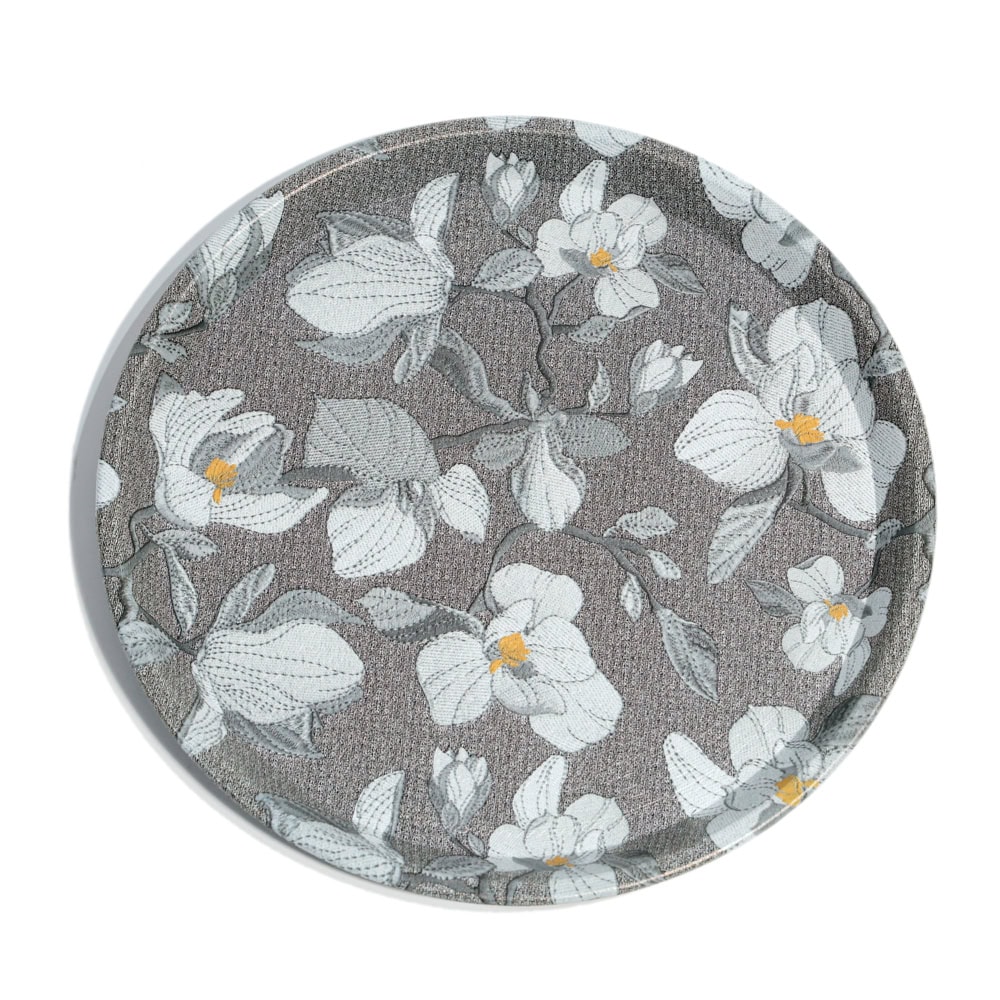 TAVA SERVIRE D30CM DECOR ORHIDEE G55-1