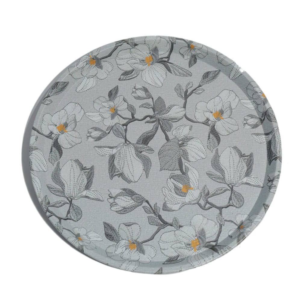 TAVA SERVIRE D35CM DECOR ORHIDEE G55-2