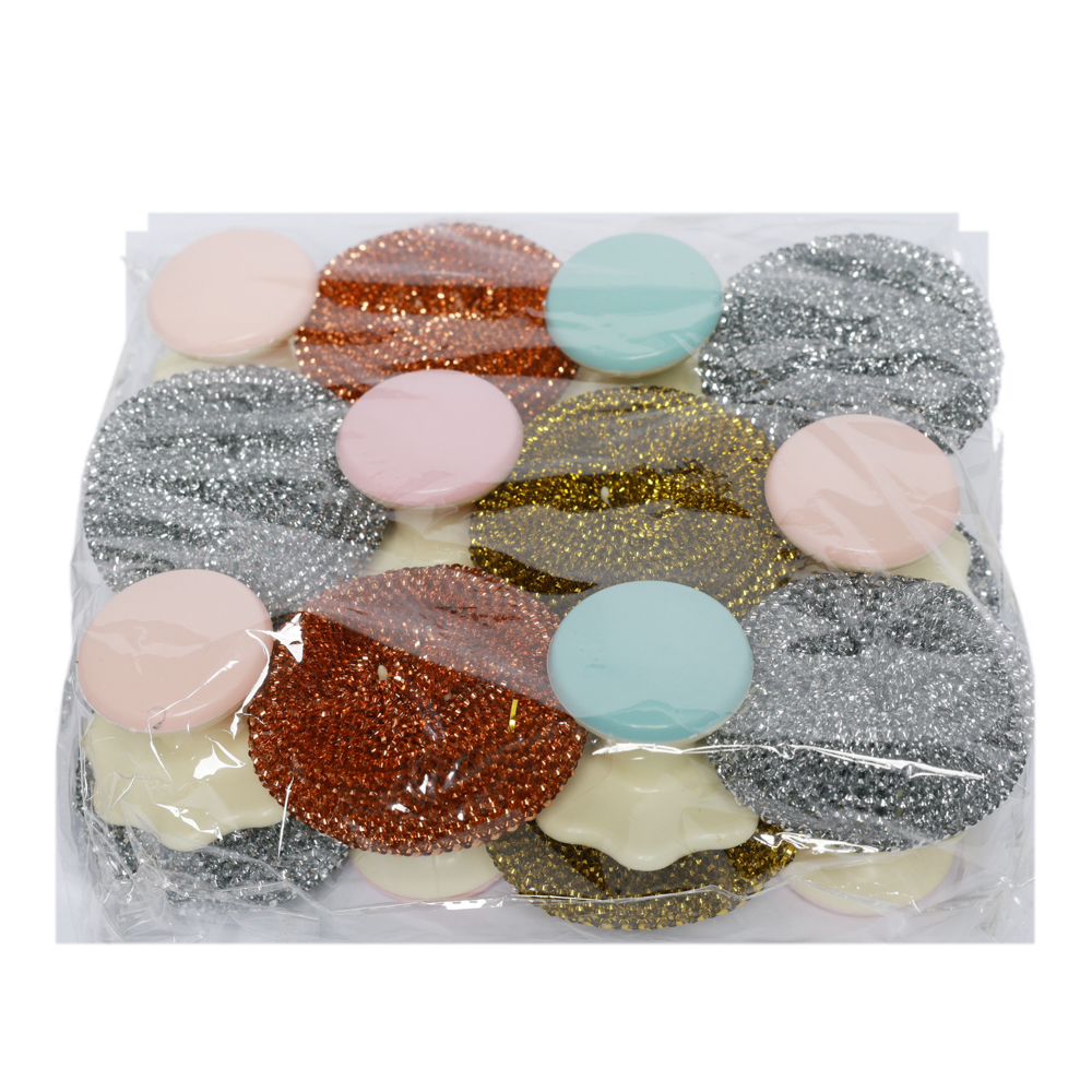 BURETI VASE ROTUNZI CU MANER INOX SPIRALAT 12BUC/SET G27-5