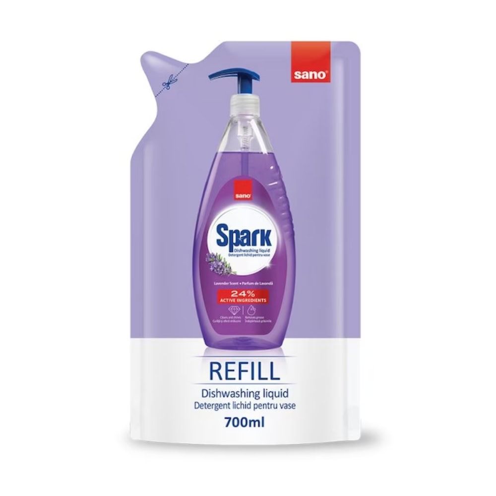 SANO SPARK REZERVA 700ML LAVANDA