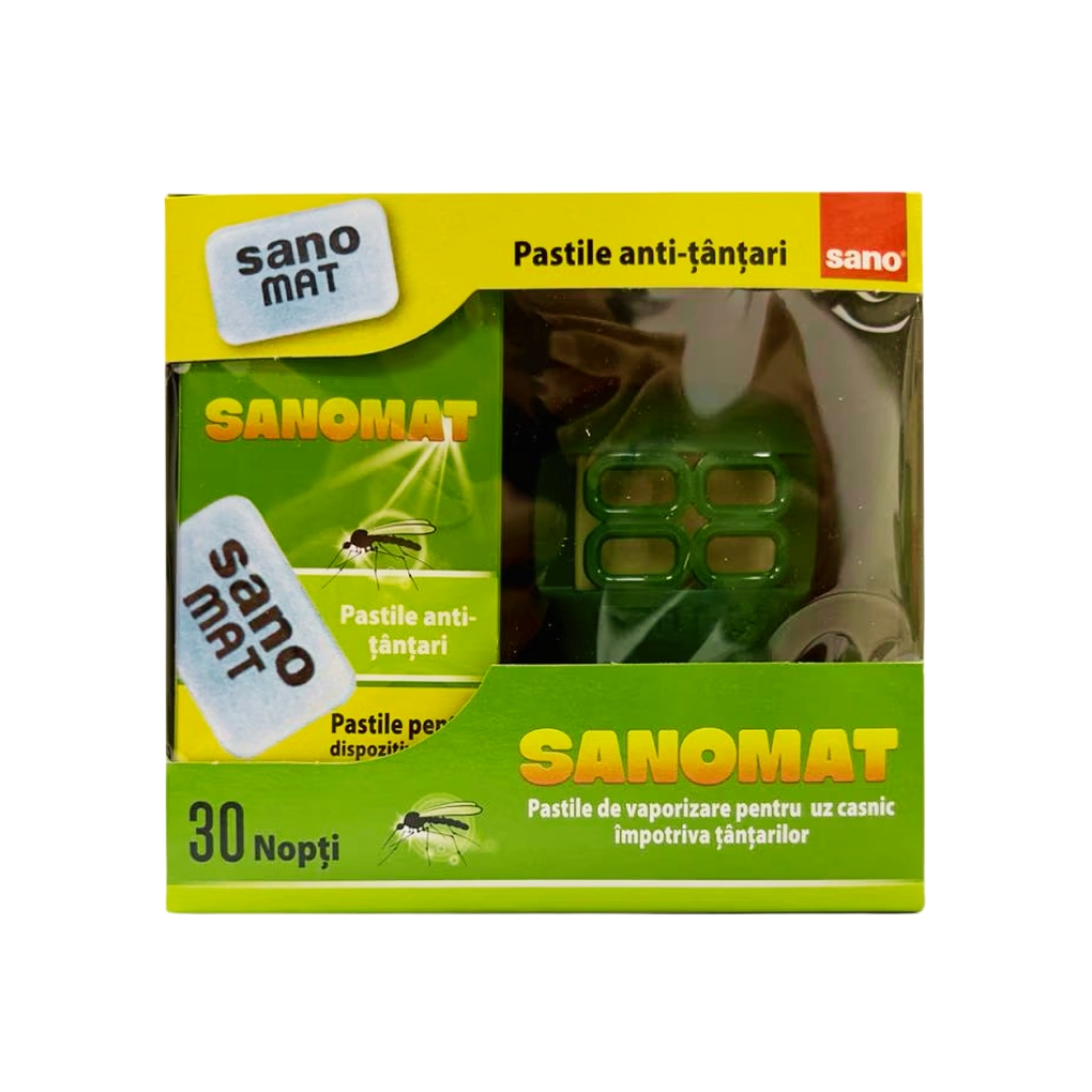 SANOMAT APARAT ELECTRIC+30 PASTILE IMPOTRIVA TANTARILOR