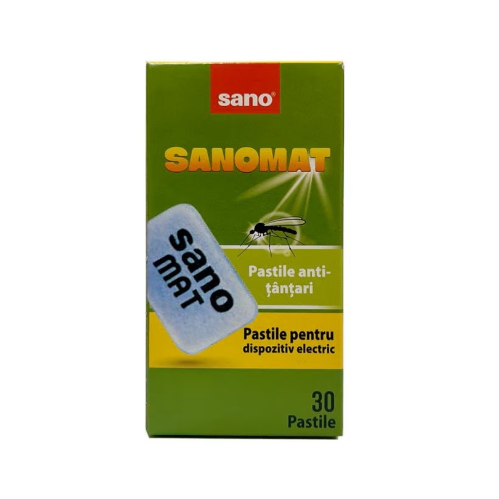 SANOMAT REZERVA APARAT ELECTRIC 30 PASTILE IMPOTRIVA TANTARILOR