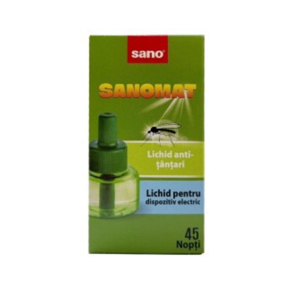 SANOMAT REZERVA LICHIDA APARAT ELECTRIC 35ML IMPOTRIVA TANTARILOR