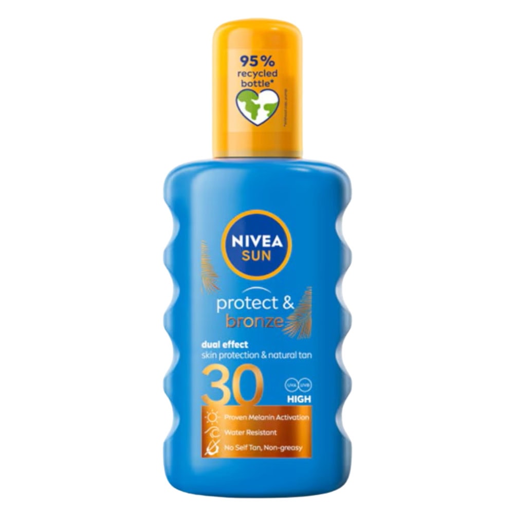 NIVEA SUN LOTIUNE SPRAY PROTECTIE SOLARA PROTECT&BRONZE SPF30 200ML